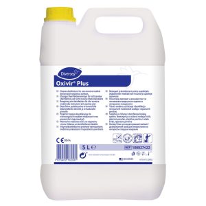 Oxivir Plus 5 L, detergent dezinfectant lichid concentrat pentru dispozitive medicale non-invazive si suprafete lavabile non-poroase