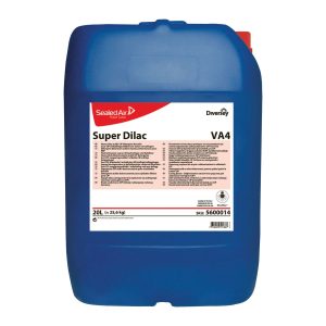 Super Dilac VA4 20L, detergent acid cu efect detartrant, pentru spalari grele in sistem CIP, 20 L