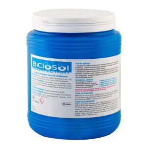 Cutie 300 Tablete Dezinfectante Clorigene Eferverscente Biclosol, 1 kg