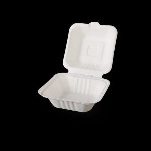 Caserola Hamburger 100% Compostabila, set 125