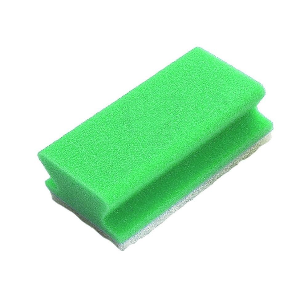 Burete vase canelat profesional Taski, 14 x 8 cm, pachet 10 bucati, verde