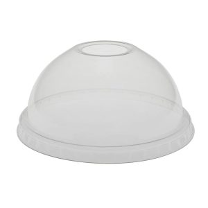 Capac pentru paharele frappe de 350-400 ml, PET, set 100