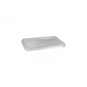 Capac transparent pentru caserola termosudabila, 227x178 mm, 12 g, set 50 bucati