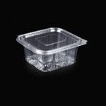 Caserole Plastic cu Capac Plat, 500 g, set 100