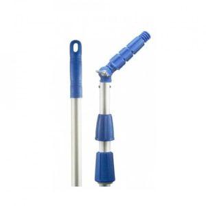 Coada telescopica profesionala din aluminiu, cu articulatie, pentru accesorii de curatenie, 3 x 2 m