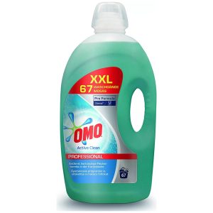 Detergent lichid rufe albe, Omo Active Clean, 5 L, 67 spalari