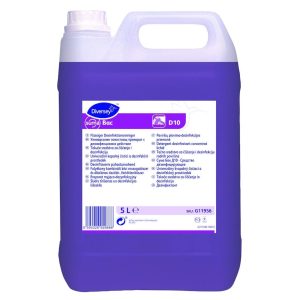 Detergent dezinfectant concentrat si fara parfum pentru suprafete, Suma Bac D10, 5 L