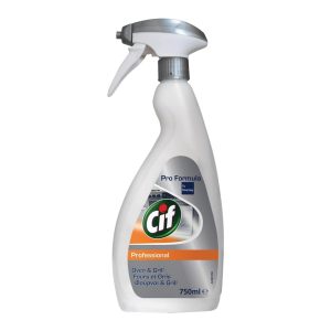 Detergent si Degresant 2 in 1 CIF Professional Cuptor si Aragaz, 750 ml