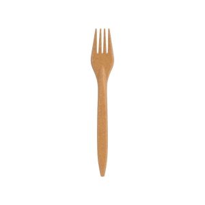 Furculita WPC Premium Natural, culoare natur, set 100