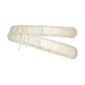 Rezerva mop plat tip foarfeca, bumbac, 12 x 100 cm, 2 buc