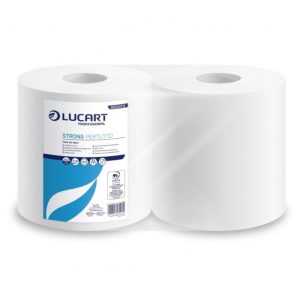 Prosop Rola Industriala din hartie 2, straturi, 29 x 25 cm, 232 m, Lucart Strong Pertutto