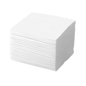 Servetele de masa 1 strat albe, 25 x 25 cm, 2000 buc/bax
