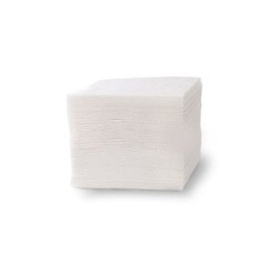 Servetele de masa 1 strat albe, 25 cm x 25 cm, 60 pachete / bax