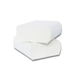 Servetele de masa groase, 2 straturi, albe, 33 cm x 33 cm, 200 buc/pachet
