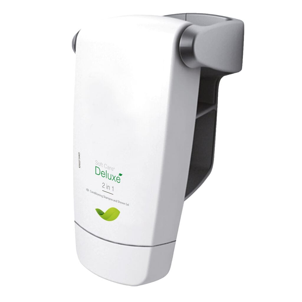 Soft Care Deluxe 2 in 1 24x0.25L - Produs de curățare certificat ecologic, adecvat pentru mâini, păr și corp, cu efect de balsam 101108662