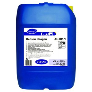 Deosan Deogen AG301.1, Detergent dezinfectant lichid clorinat igienizari CIP, pt. apa duritate mica