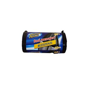 Saci menajeri 60 L, 50/rola, HDPE, negri
