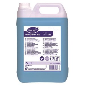Detergent multifuncţional pe bază de alcool, pentru suprafeţe lavabile, TASKI Sprint 200 E1b, 5 L