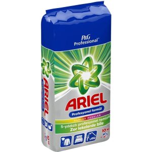 Ariel Aqua Pudra 10 kg detergent automat rufe albe si colorate, 67 spalari