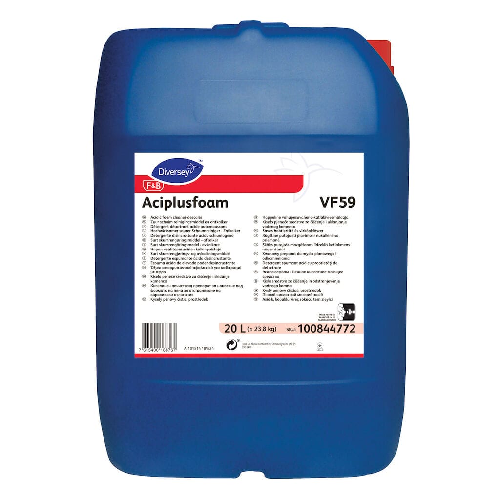 Aciplusfoam VF59 20L - Detergent spumant acid cu proprietati de detartrare-100844772