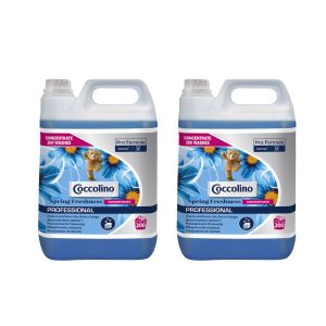 Balsam Concentrat De Rufe Coccolino Pro Formula Spring Freshness, pachet 2x5 L