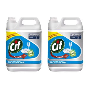 Cif Pro Formula Detergent Lichid Pentru Masina De Spalat Vase, pachet 2x5 L