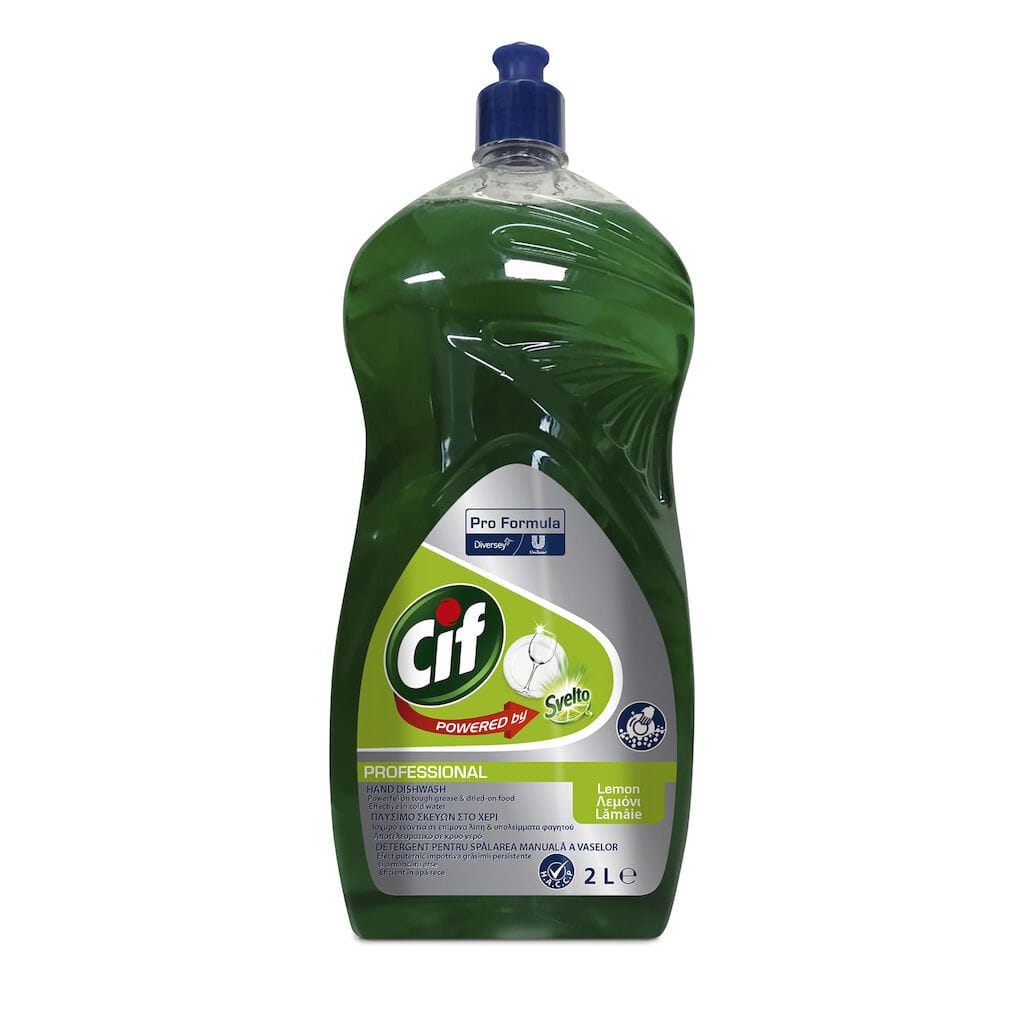 Cif Pro Formula Detergent Pentru Spalarea Manuala A Vaselor Lemon 6x2L-101104894