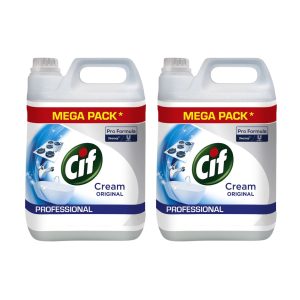 Crema De Curatat Non-Abraziva Cif Pro Formula, pachet 2x5 L