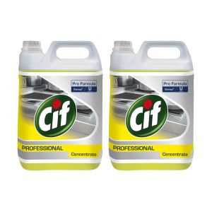 Degresant Puternic Concentrat Cif Pro Formula, pachet 2x5 L