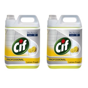 Detergent Universal Lemon Fresh Cif Pro Formula, pachet 2x5 L