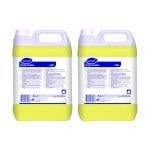 Detergent cu aditiv de clatire incorporat pentru spalarea automata a vaselor Suma Combi+ LA6, pachet 2x5 L