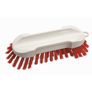 Hand Scrub Brush Hard 2x1Buc. - 205 x 65 x 55 mm - Rosu - Perie profesionala dura pentru curatare manuala-7509551