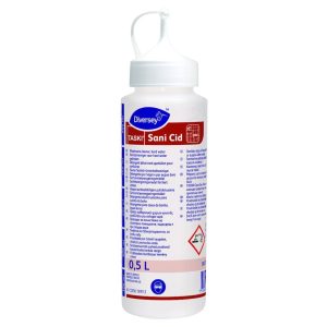 TASKI Sani Cid Empty Dosingbottles 6x1Buc. - Preparat usor acid pentru curatarea grupurilor sanitare