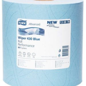Tork Adv. Wiper 430 Blue Perform. 1Buc. - Albastru - Rola de hartie industriala-130070