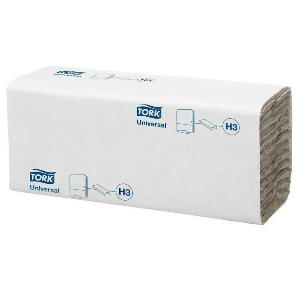 Tork Univ. HT Grey 1ply ZZ 20x250Buc. - Gri - Servetele-66329