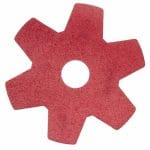 Twister Hybrid Pad 2x1Buc. - 20" / 51 cm - Rosu-D7524556