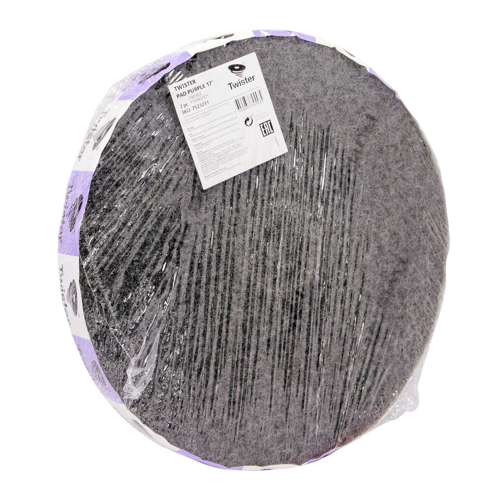 Pad-uri diamantate, Twister Pad, pachet 2 buc., 17" / 43 cm, Violet - imagine 2