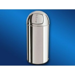 Cos gunoi inox, 50L, Limpio Push-Bin CX-50LP