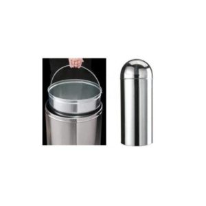 Cos gunoi inox, 50L, Limpio Push-Bin CX-50LP