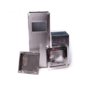 Cos gunoi prevazut cu scrumiera, 20L Limpio CS-02