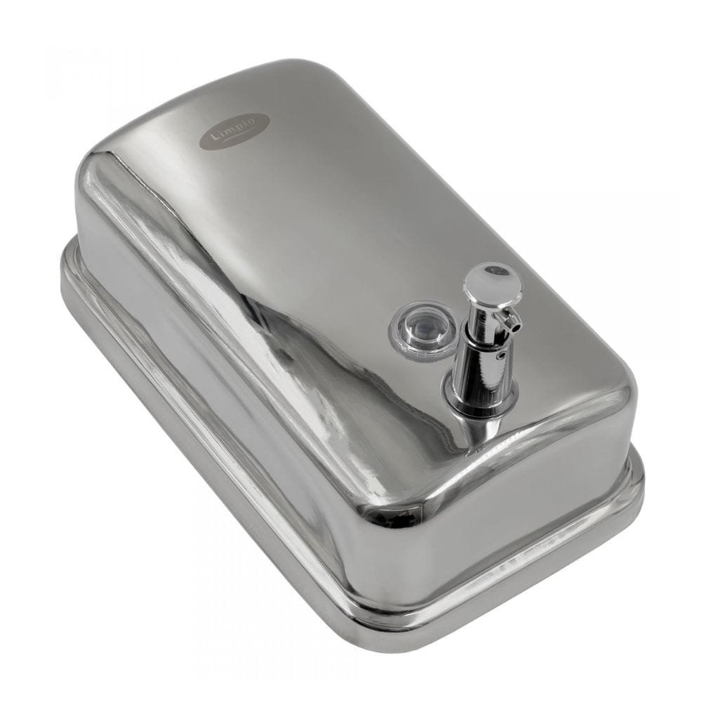 Dozator Inox pentru sapun lichid, Limpio SD100