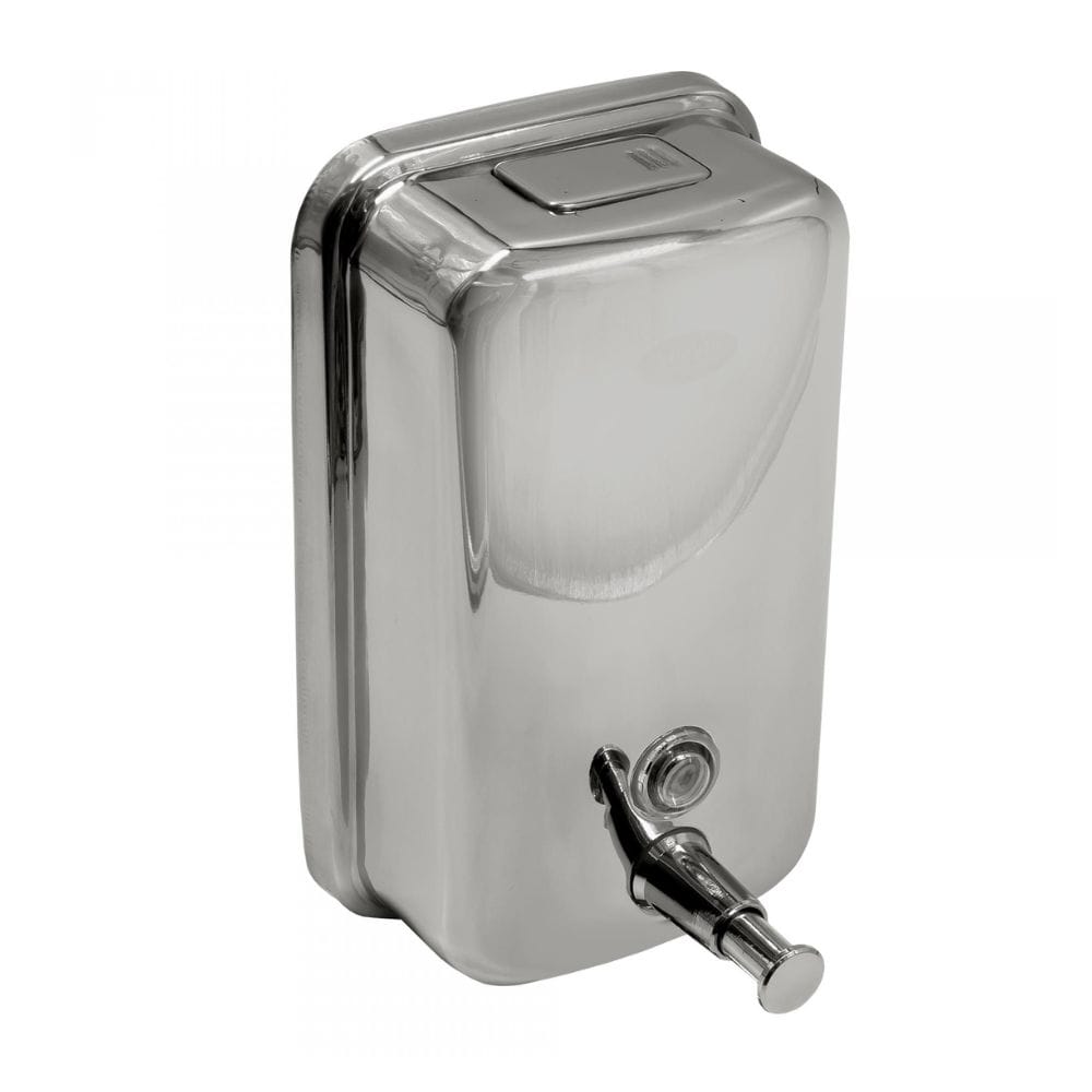 Dozator Inox pentru sapun lichid, Limpio SD100