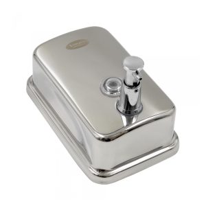 Dozator Inox pentru sapun lichid, Limpio SD50