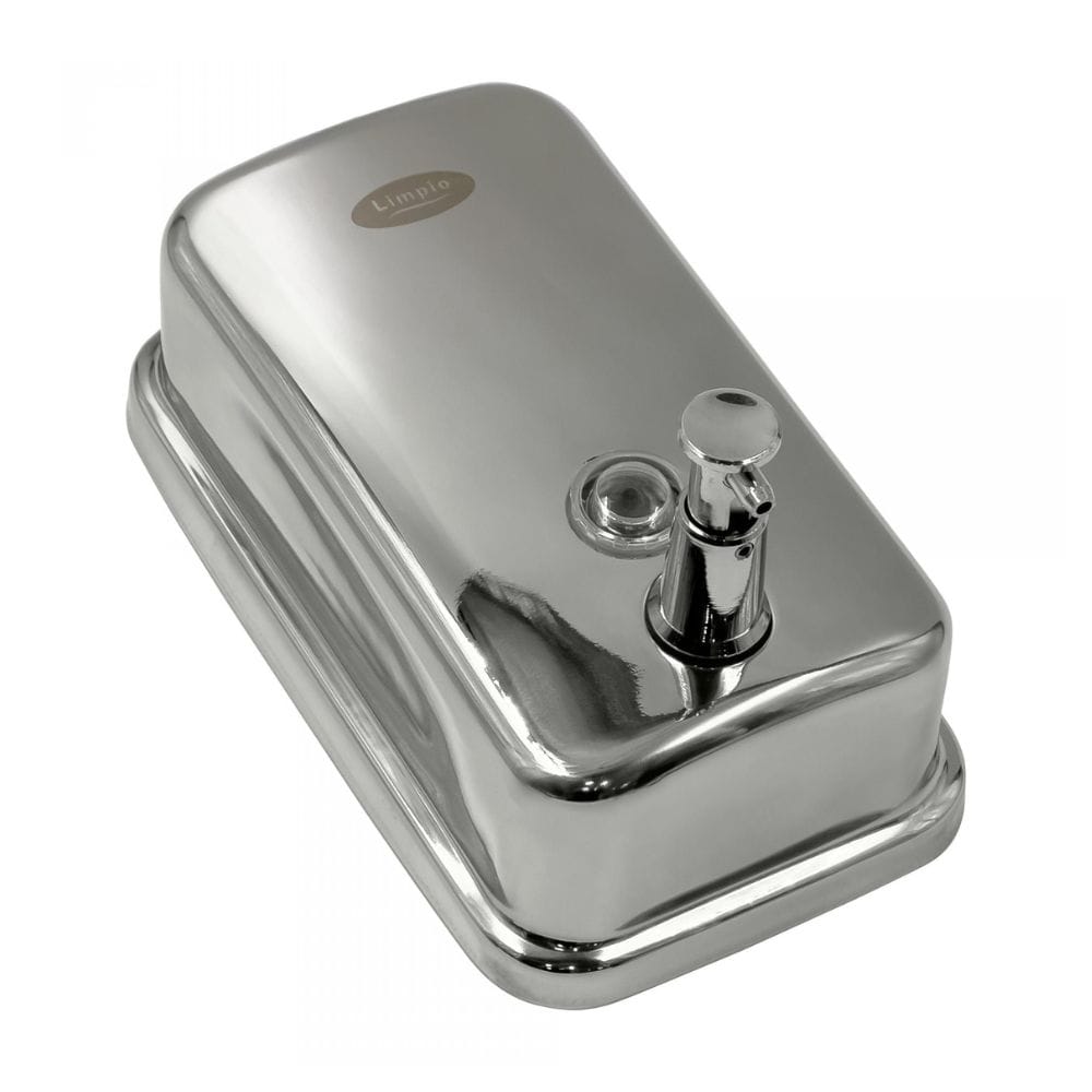 Dozator Inox pentru sapun lichid, Limpio SD80