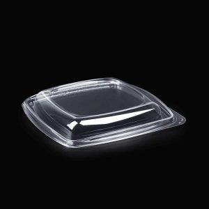 Capac transparent pentru bol salata patrat, 100 buc / set, L-325