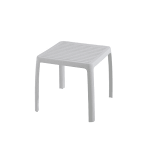 Masa WAVE plastic alb
