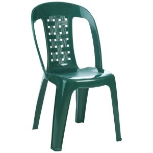 Scaun Bistro Stivuibil Raluca pentru Gradina si Terasa - Alb, Maro, Verde