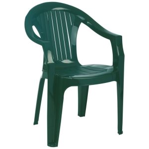 Scaun Gradina Stivuibil Florentina, Rezistent la Intemperii, Polipropilena, Alb, Maro, Verde(1)