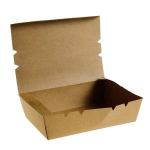 Cutie meniu 1200 cc JH-K-1200B, carton kraft,174×134 mm, set 50 buc