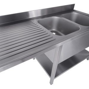 700 SINK UNIT SHELF DISHWASHER FLAT PACKED 2 RIGHT 1600